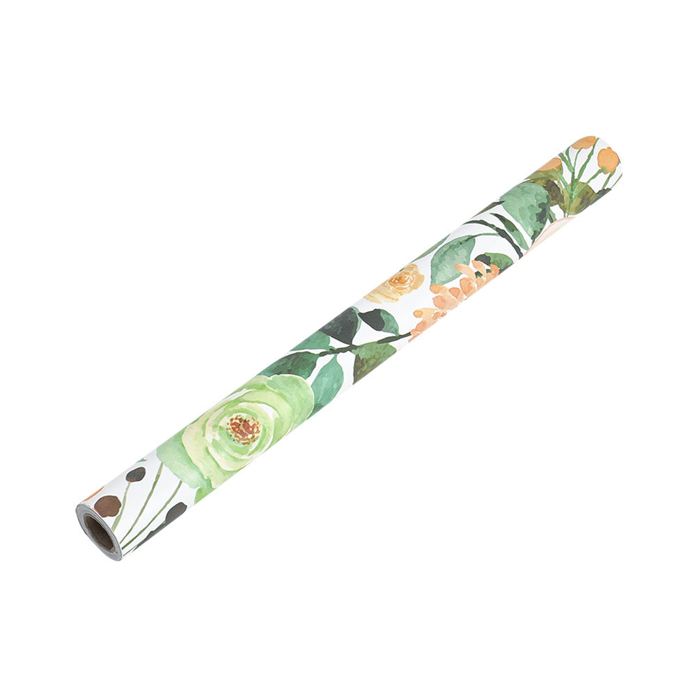 300cm L x 45cm W European Countryside Style Floral Wallpaper Roll Self Adhesive