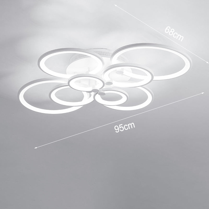 LED Light Ceiling Lights Cool White Lamp 8 Head