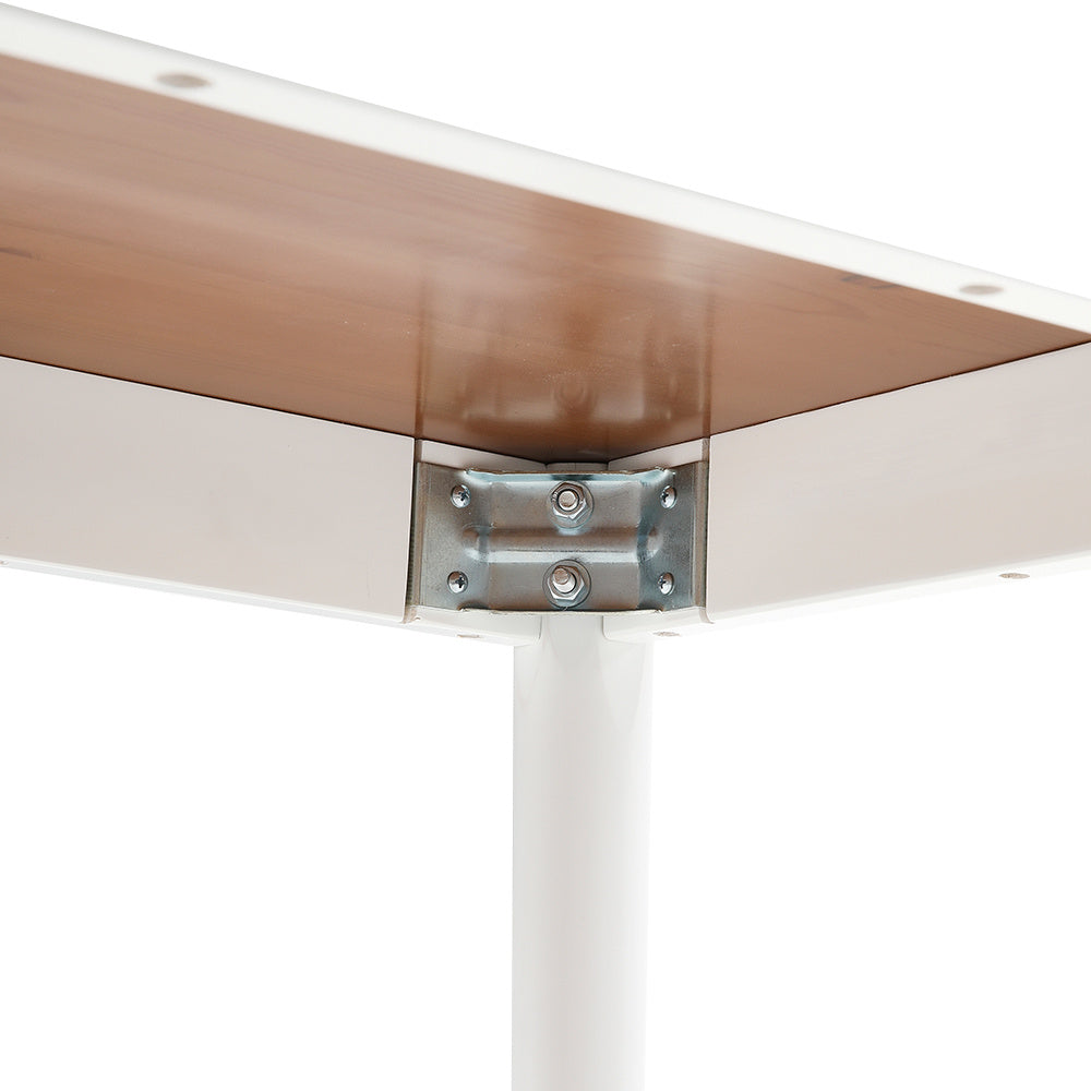 Reddish Brown 108cm W Rectangular Wooden Dining Table