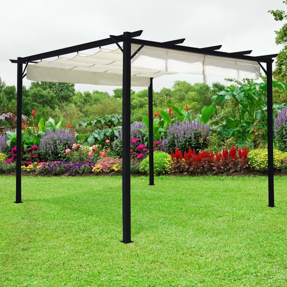 3x3M Gazebo Marquee Canopy Garden Beach Patio Party Tent
