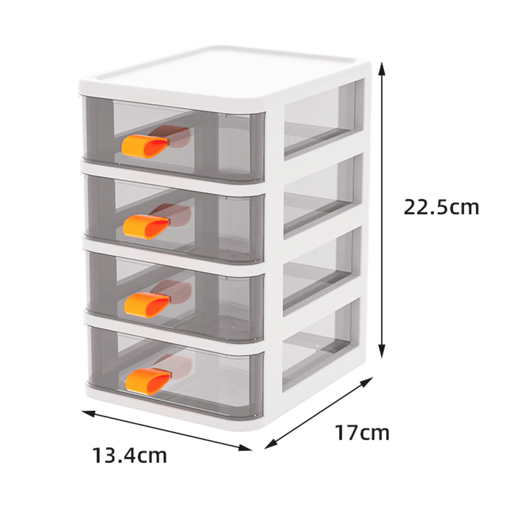 White Drawer Style Stationery Cosmetic Storage Box