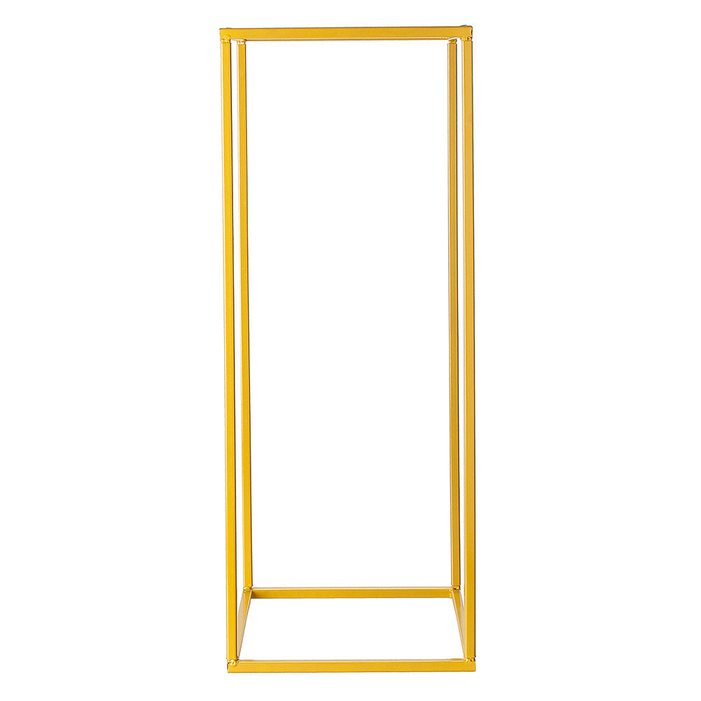 40cm Metal Rectangular Flower Stand Pedestal