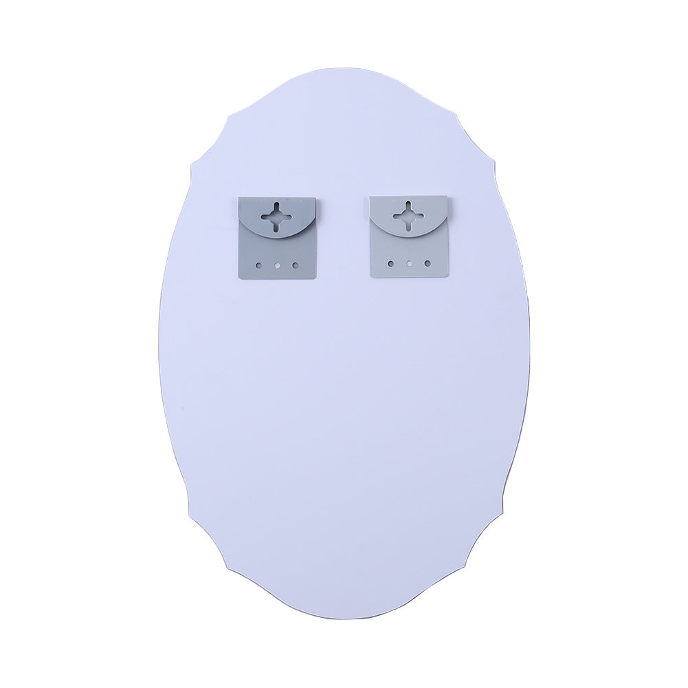 Ellipse Wall Mounted Mirror with Beveled Edge