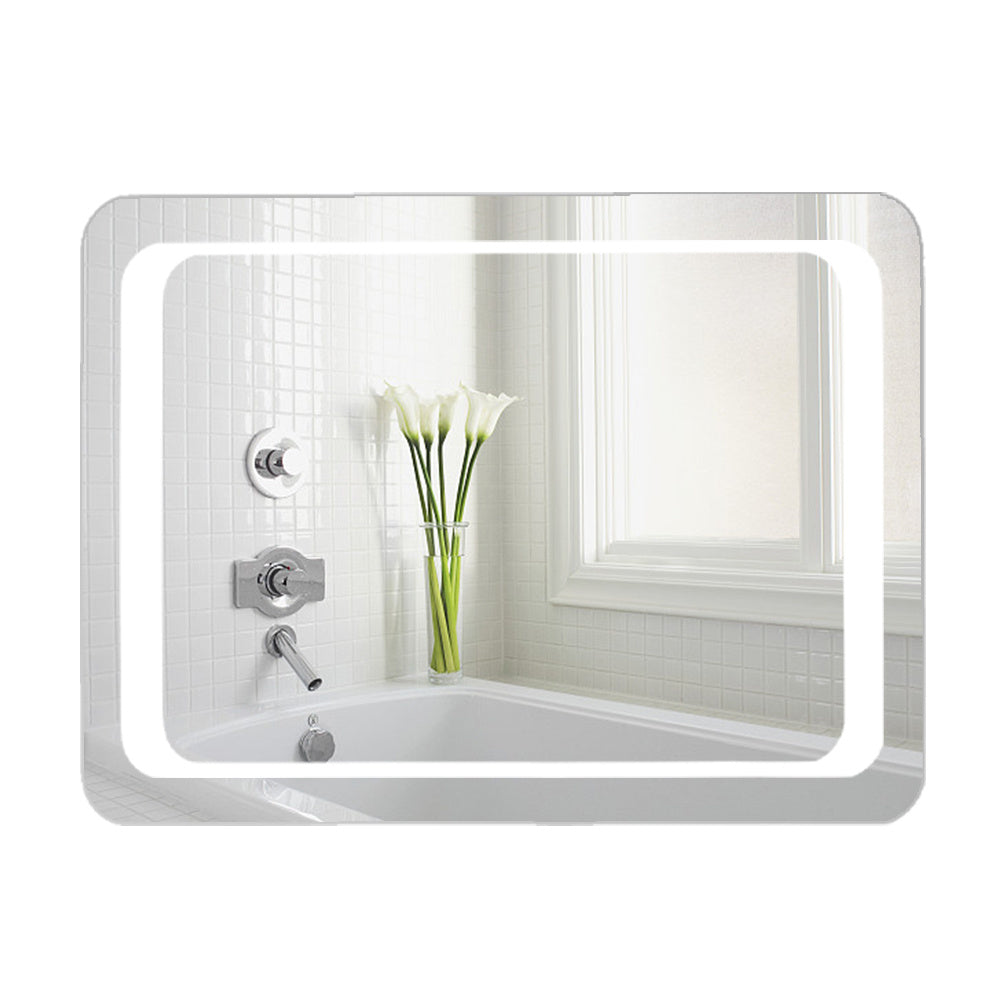 LED Illuminated Anti-fog Wall Mounted Mirror with CE Driver for Bathroom, 800x600MM