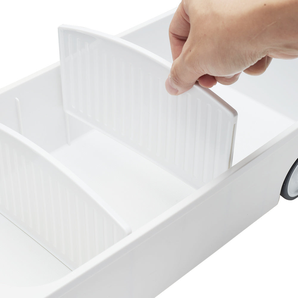 Undersink Pull Out Sliding Storage Basket for Kitchen Bathroom