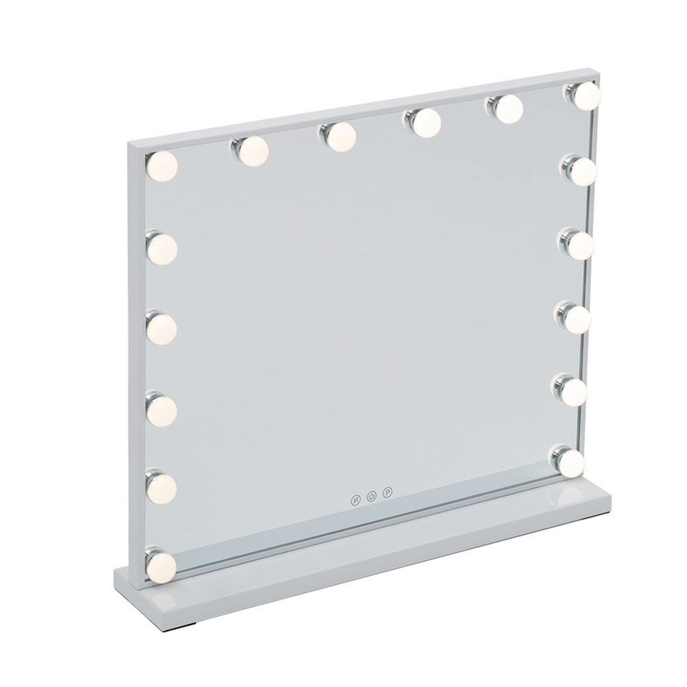Large Makeup Dressing Table Mirror With LED Dimmable Lights