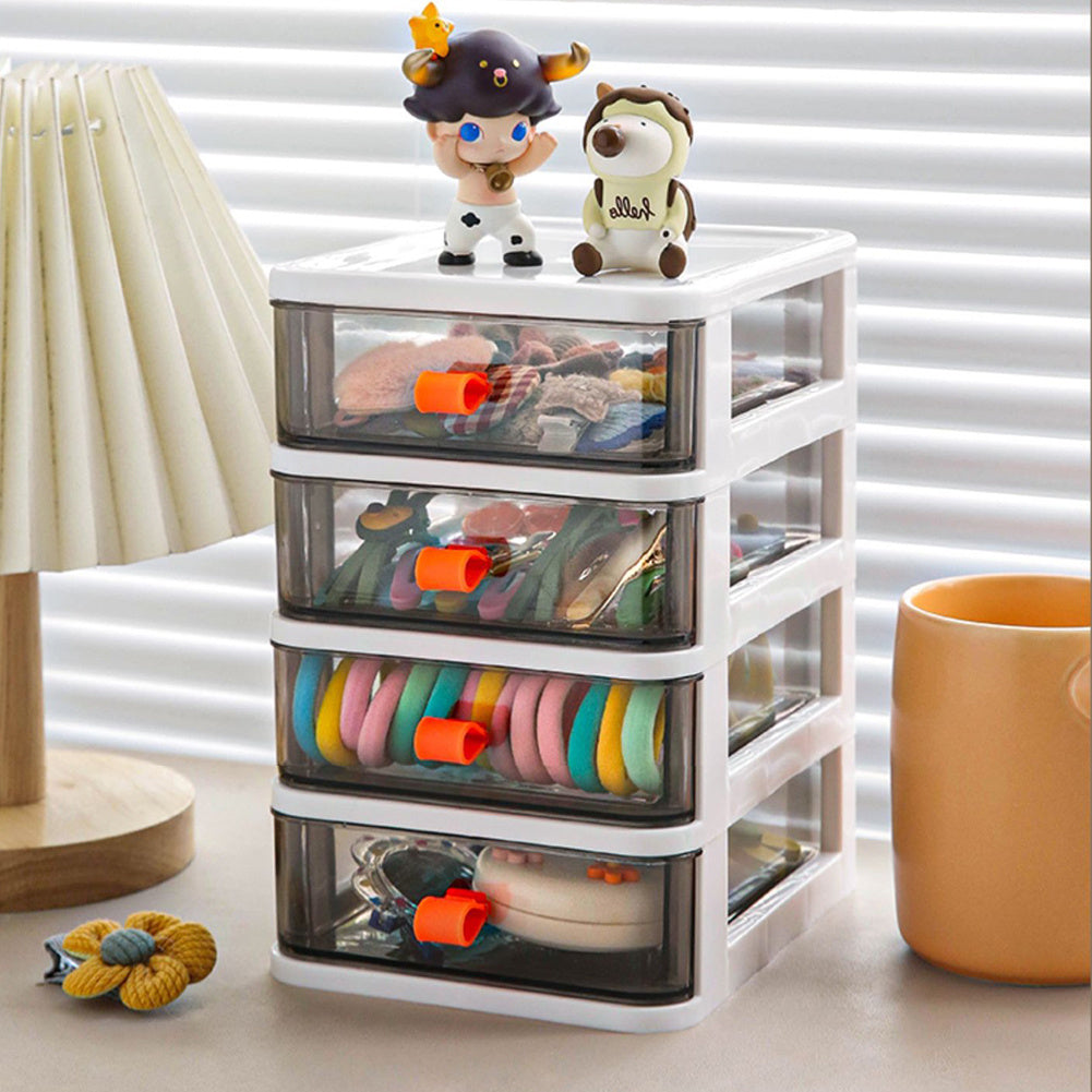 White Drawer Style Stationery Cosmetic Storage Box
