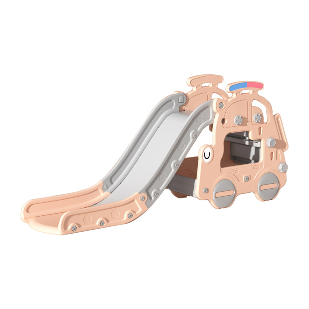 Pink Plastic Climber and Slide Set for Toddler