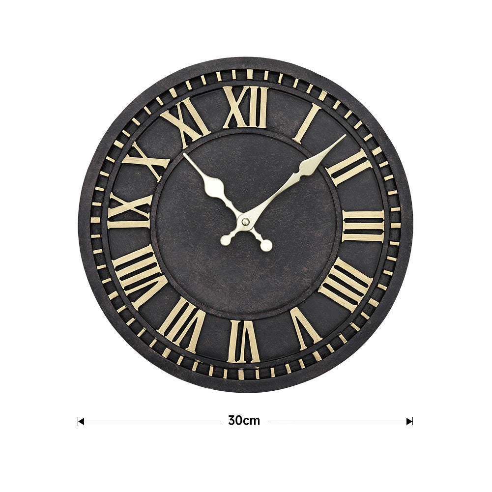 European Vintage Roman Numerals Wall Clock