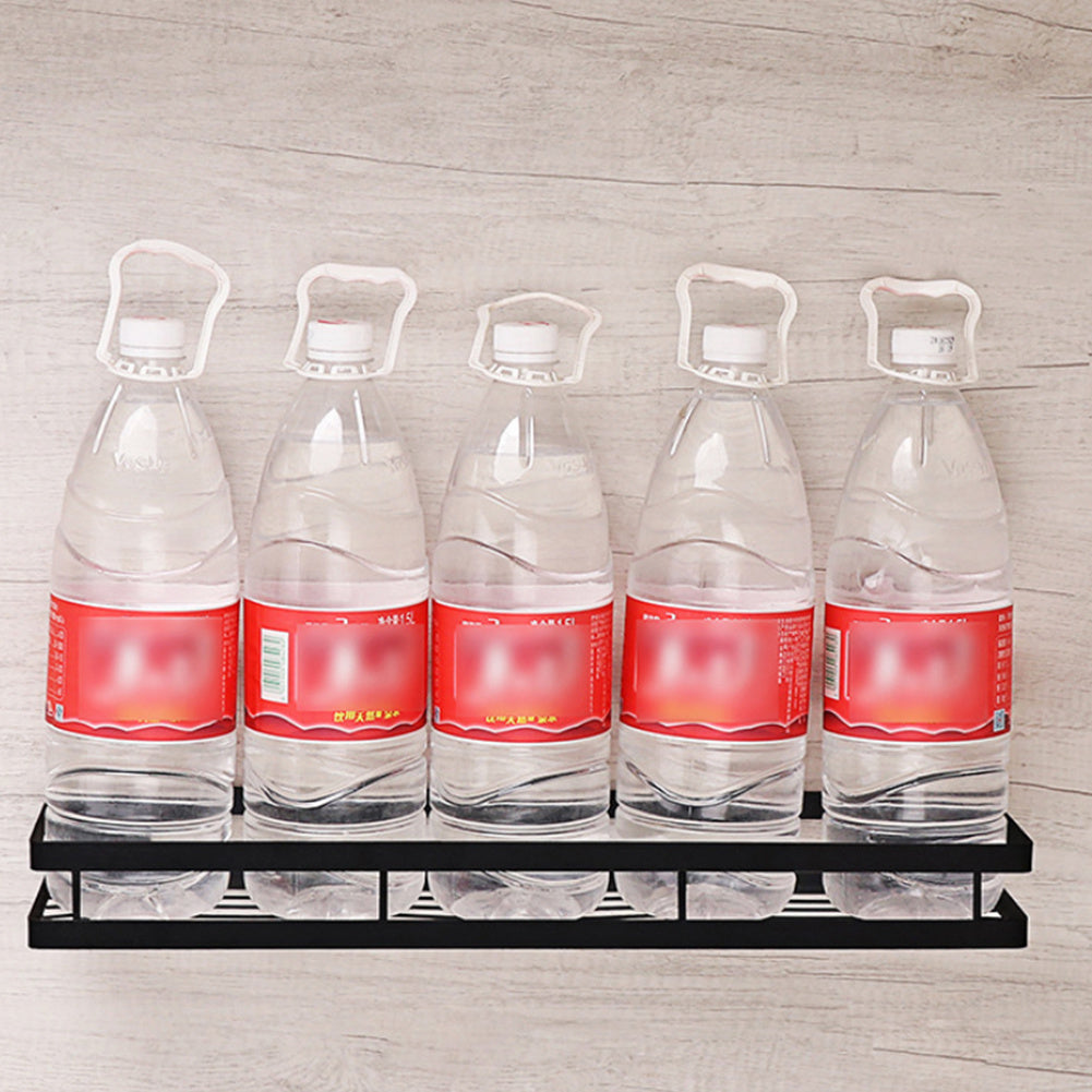 50CM Wall Mounted Metal Herb Spice Jar Holder