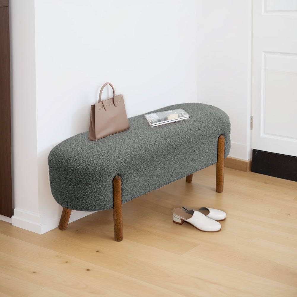 Contemporary Upholstered Bench