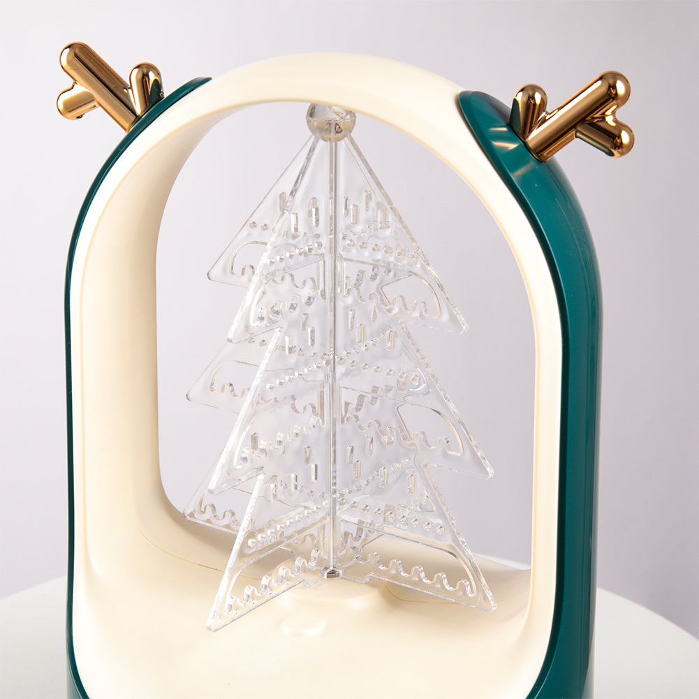 Christmas Tree Desktop Jewelry Display Holder with Drawer