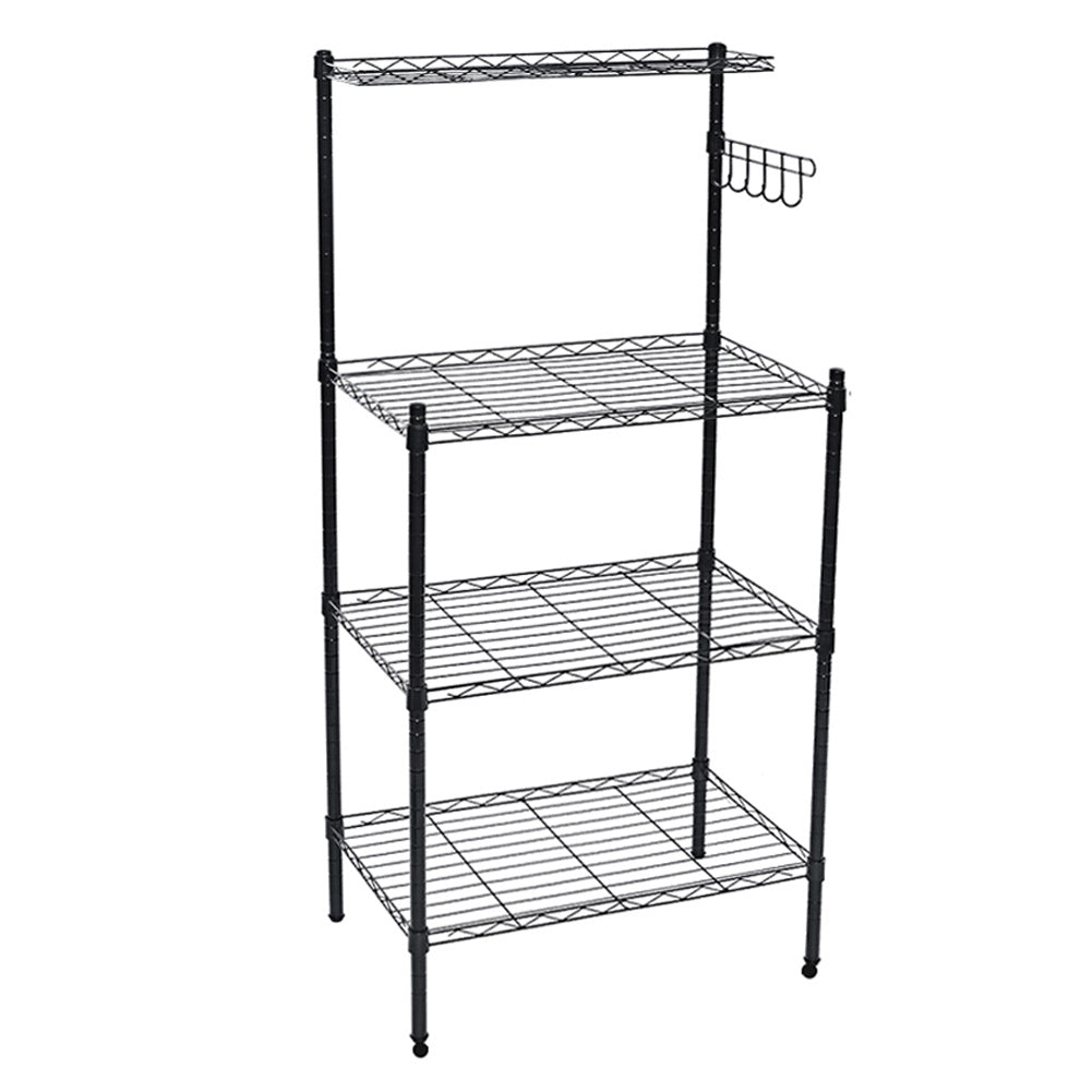 3 Tier Microwave Oven Rack with Top Spice Shelf