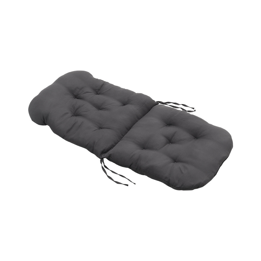 Rocking Chair Rattan Chair Non slip Comfortable Seat Cushion,Dark Grey