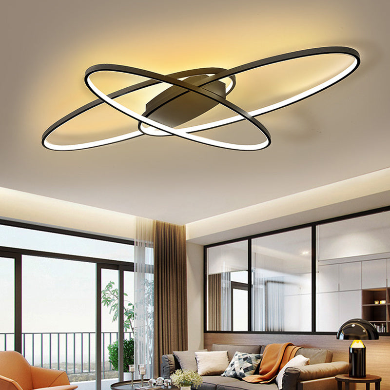 90CM Oval LED Ceiling Light Dimmable