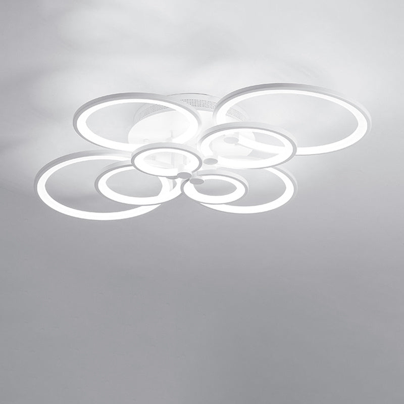 LED Light Ceiling Lights Cool White Lamp 8 Head