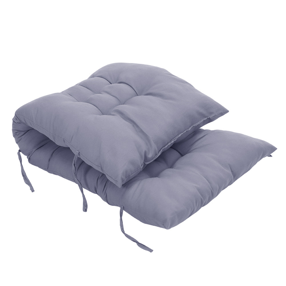 125cm Thick Soft Comfortable Chaise Lounge Chair Cushion, Grey