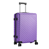 Purple 28 inch Lightweight Hardside Travel Suitcase with Wheels
