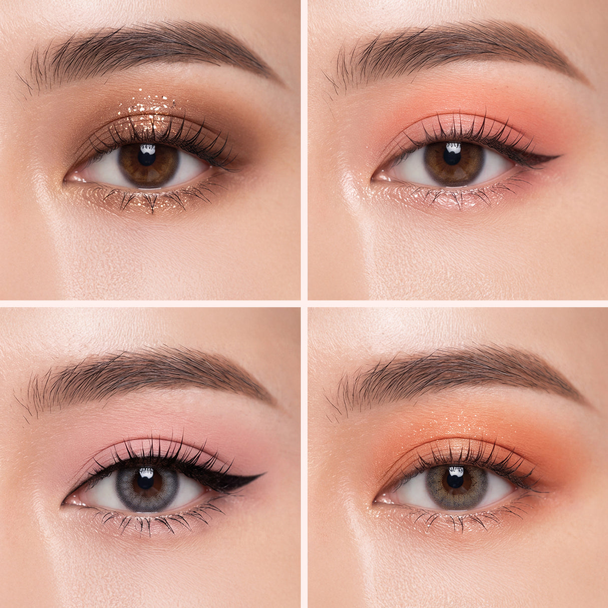 12 Shade Eyeshadow Palette Pink Dessert Matte Shimmer Compact