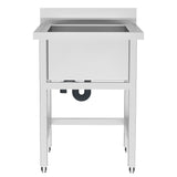 Free Standing Stainless Steel Kitchen Sink