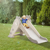Grey Lovely Folding Plastic Carrot Slide for Toddler