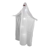 White Tall Ghost Bride with Red Eyes Inflatable for Halloween