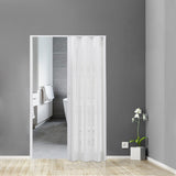 81cm PVC Acrylic Accordion Folding Door
