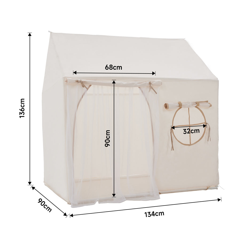 Fabric Portable House Shape Playhouse Tent