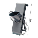 Blue Kitchen Manual Slicer with Food Container