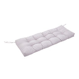 Grey Outdoor Waterproof Patio Benches Seat Cushion