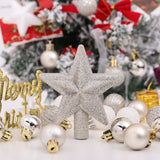 30 Pieces Christmas Tree Ornament Set Xmas Bauble,Silver