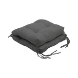 Indoor and Outdoor Lawn Chair Rattan Chair Cushion,Dark Grey