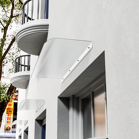 200x40cm Frosted Awning Window Door Canopy