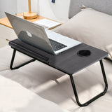 Black Adjustable Laptop Bed Desk