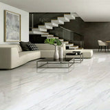 24Pcs Square Self Adhesive Stone Effect PVC Floor Tiles