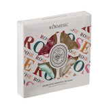 4 Pack Floral Soap Gift Set 3D Rose Scented Bath Bars Box