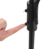 Khaki 2 Light Floor Standing Lamp with Adjustable Head Light