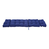 Blue 180cm Outdoor Thickened Lounger Cushion