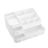 White Large Makeup Organizer Storage with Drawers