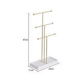 Golden 3 Tier Jewelry Display Stand