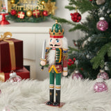 Wooden Nutcracker Soldier Figurine Christmas Decor