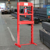H Frame 20 Ton Hydraulic press, Red
