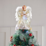 Angel Christmas Tree Topper with LED Lights