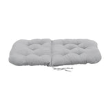 Rocking Chair Rattan Chair Non slip Comfortable Seat Cushion,Light Grey