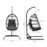 Outdoor Hanging Egg Shaped Chair