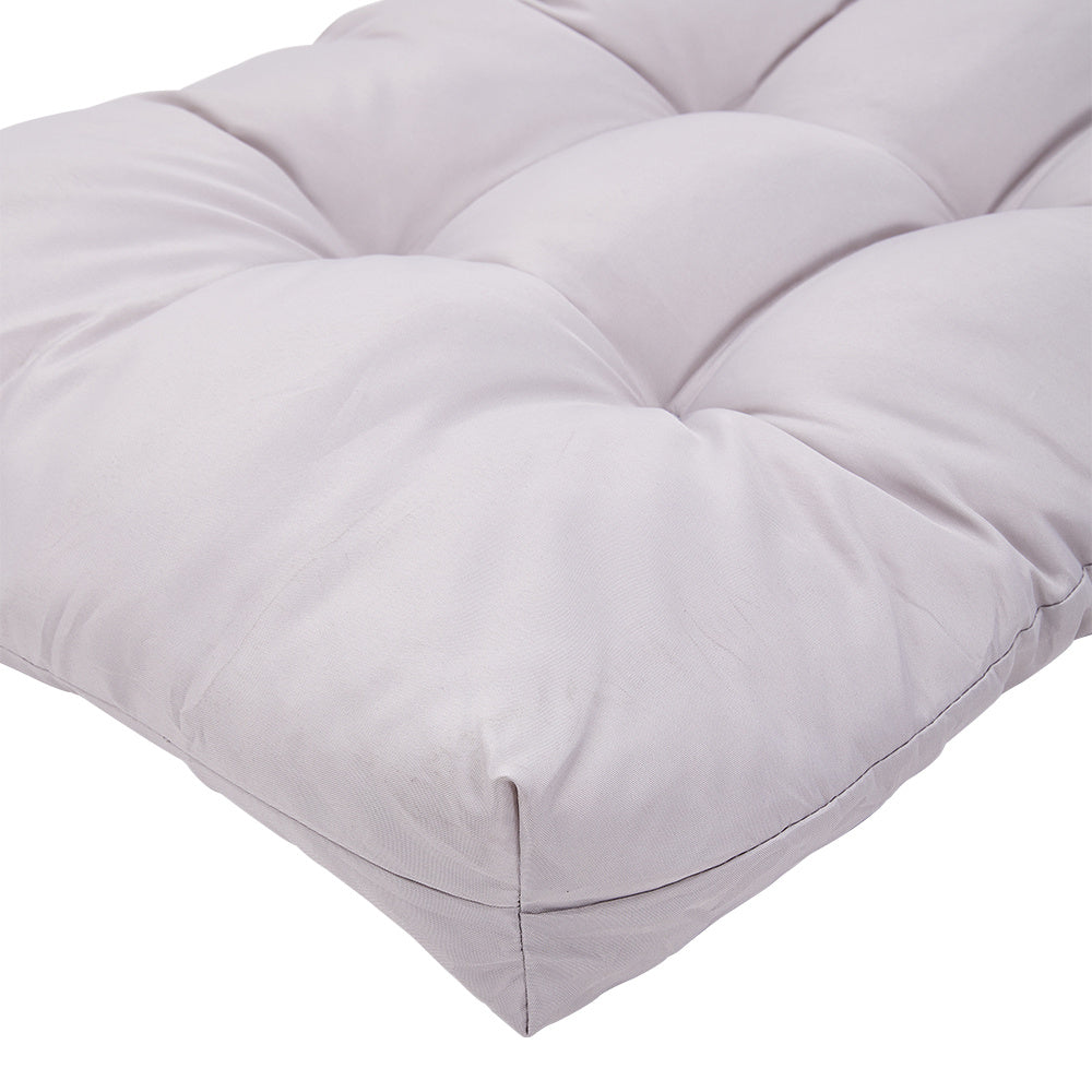 Grey Outdoor Waterproof Patio Benches Seat Cushion