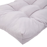 Grey Outdoor Waterproof Patio Benches Seat Cushion