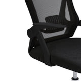 Swivel Office Chair with HeadrestBlack