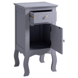Wooden Bedside Side Table Nightstand with Drawer