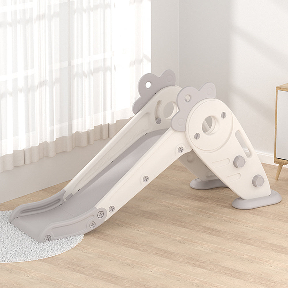 Grey Lovely Folding Plastic Carrot Slide for Toddler